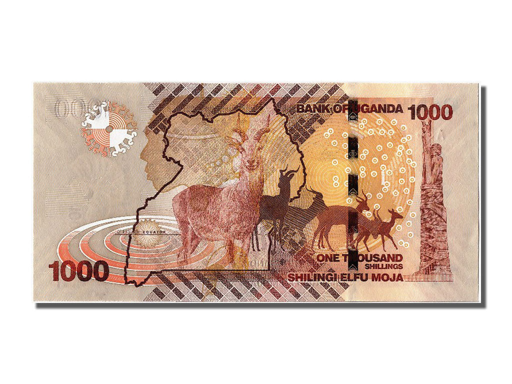 Banknote, Uganda, 1000 Shillings, 2010, UNC(65-70)