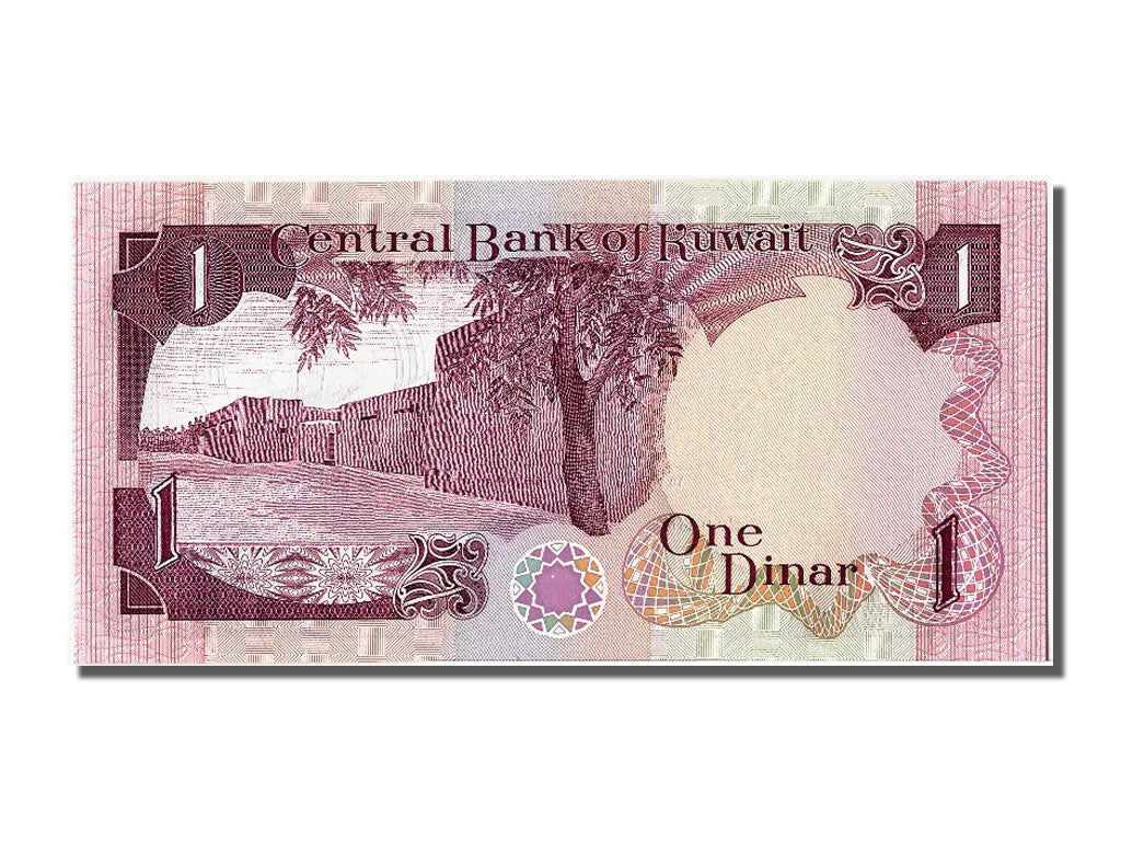 Billete, 1 Dinar, Kuwait, UNC