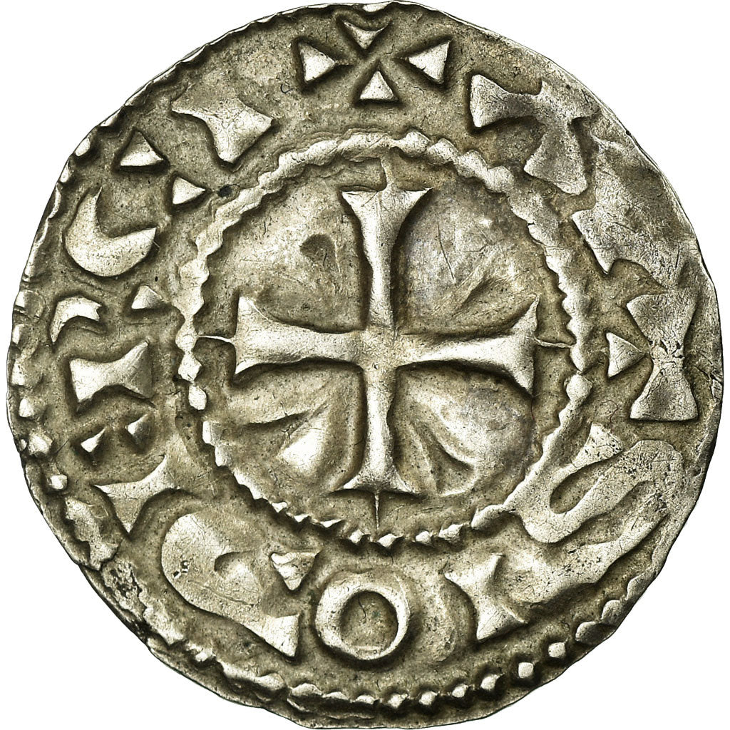 Coin, France, Denarius, AU(50-53), Silver