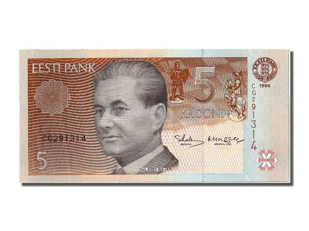 Banknote, Estonia, 5 Krooni, 1994, UNC(65-70)