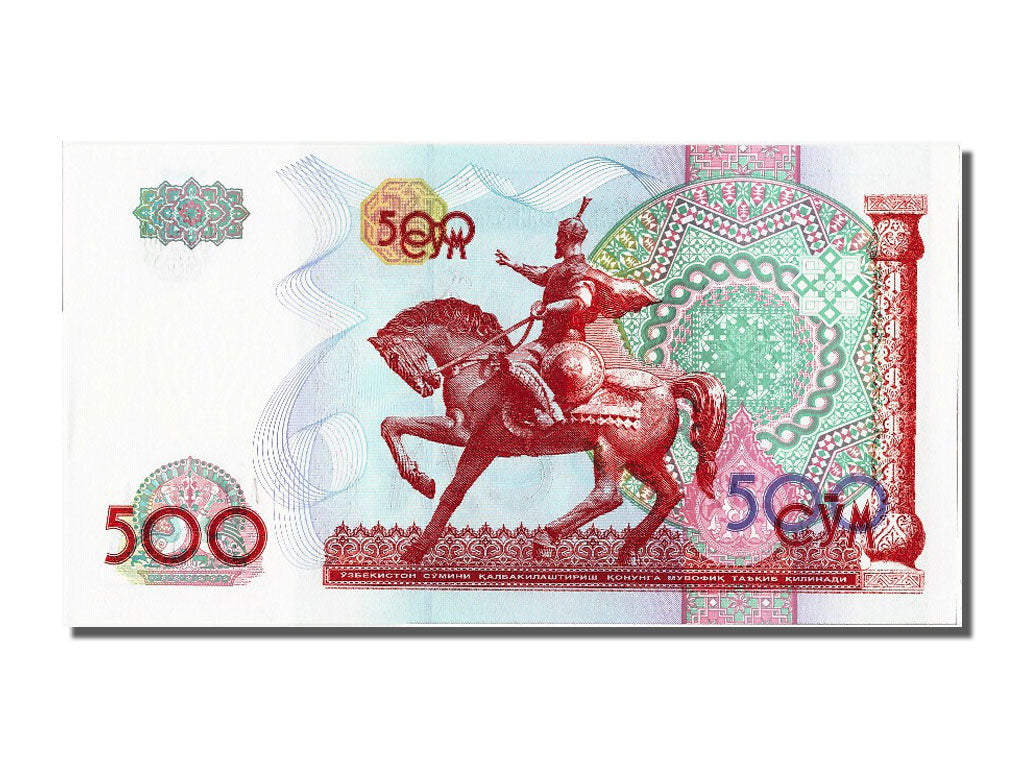 Geldschein, Uzbekistan, 500 Sum, 1999, UNZ