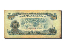 Banknote, South Viet Nam, 2 D<ox>ng, AU(55-58)