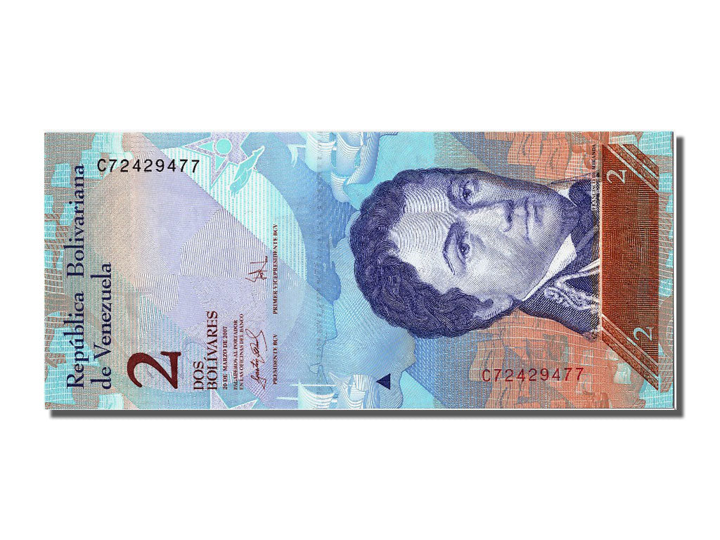Billete, 2 Bolivares, 2007, Venezuela, 2007-03-20, UNC