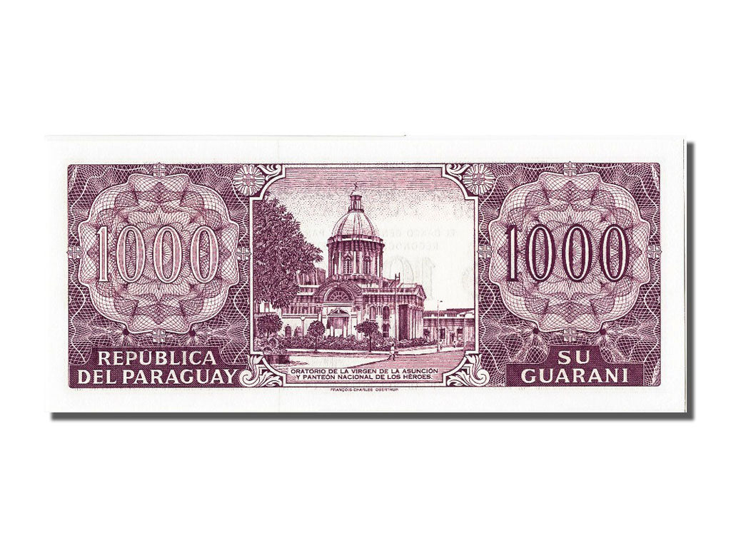 Billete, 1000 Guaranies, 2002, Paraguay, UNC