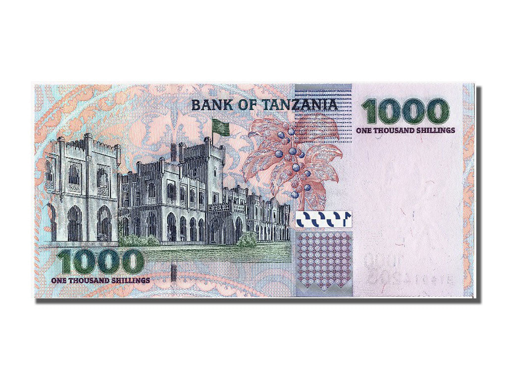 Billet, Tanzania, 1000 Shilingi, NEUF