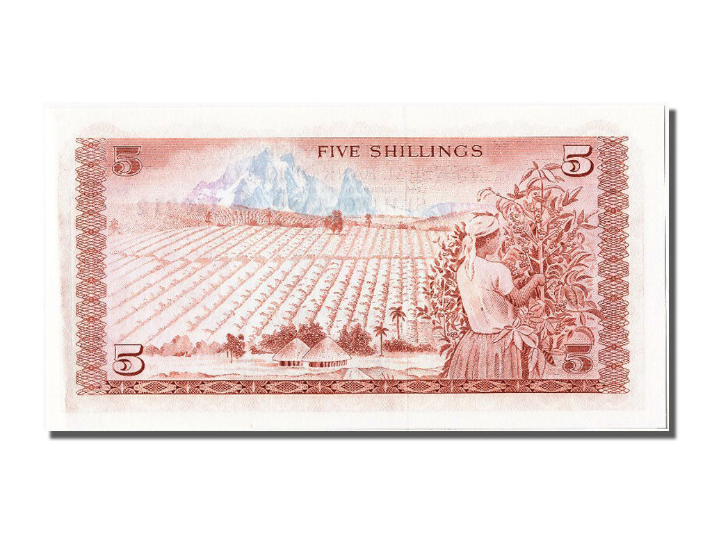 Geldschein, Kenya, 5 Shillings, 1978, 1978-07-01, UNZ