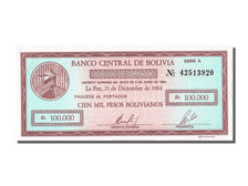 Geldschein, Bolivien, 100,000 Pesos Bolivianos, 1984, 1984-12-21, UNZ