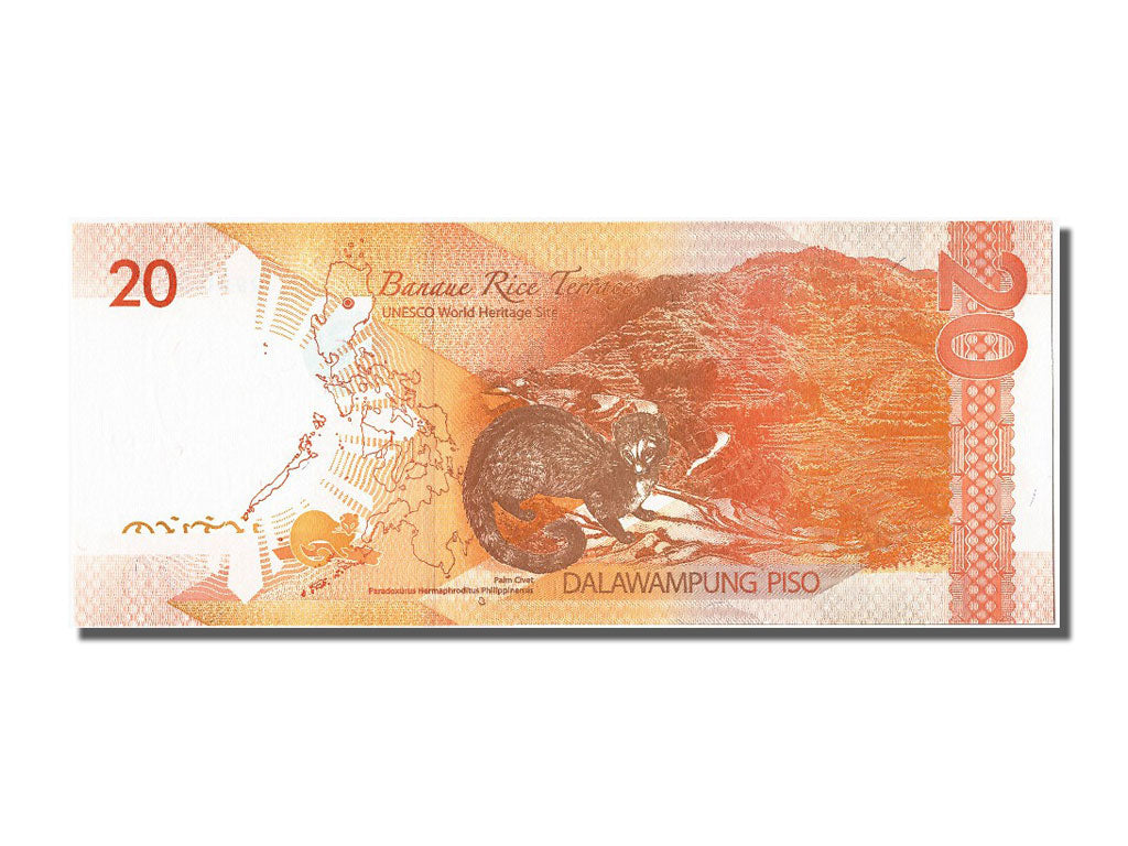 Banknote, Philippines, 20 Piso, 2010, UNC(65-70)