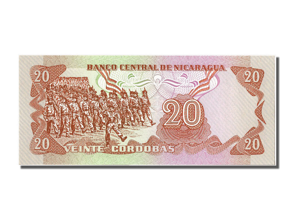 Banknot, Nicaragua, 20 Cordobas, 1979, UNC(65-70)