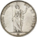 Kingdom of Lombardy-Venetia, 5 Lire, 1848, Milan, Prata, EF(40-45)