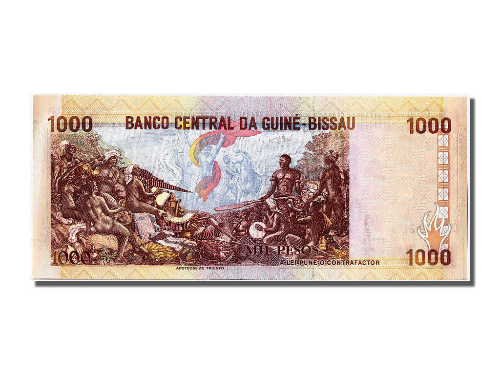 Banknote, Guinea-Bissau, 1000 Pesos, 1993, 1993-03-01, UNC(65-70)