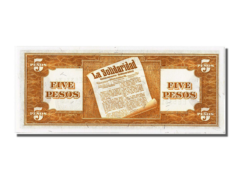 Banknote, Philippines, 5 Pesos, UNC(65-70)