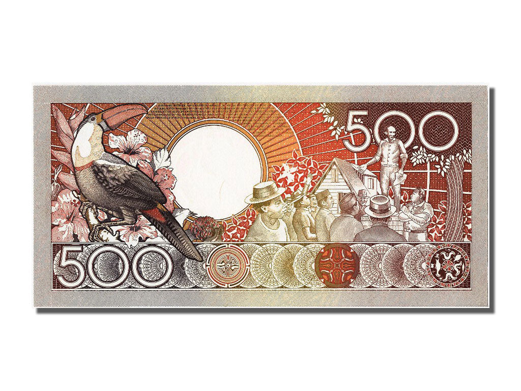 Billet, Suriname, 500 Gulden, 1988, 1988-01-09, NEUF