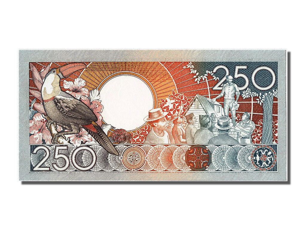 Billete, 250 Gulden, 1988, Surinam, 1988-01-09, UNC
