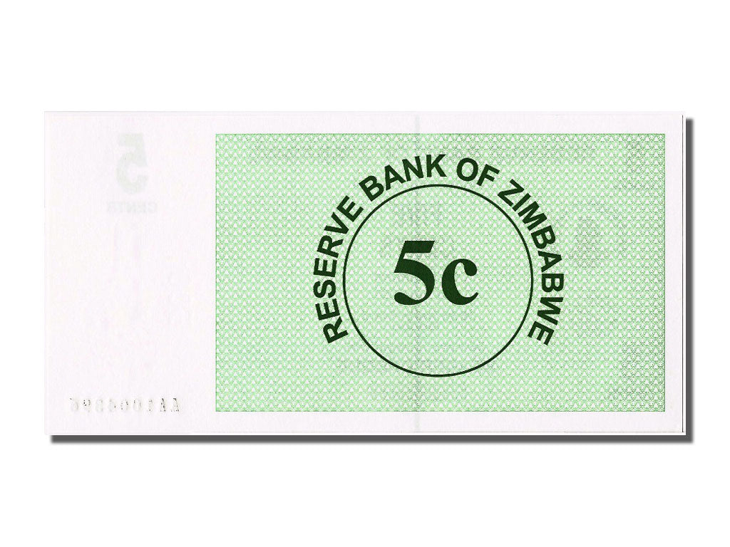 Geldschein, Simbabwe, 5 Cents, 2006, 2006-08-01, UNZ