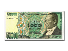Banknote, Turkey, 50,000 Lira, 1970, UNC(65-70)