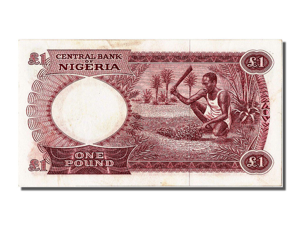 Banknot, Nigeria, 1 Pound, UNC(65-70)