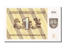 Billete, 1 (Talonas), 1991, Lituania, UNC