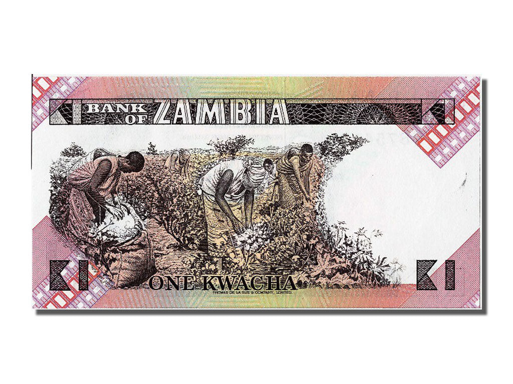 Billete, 1 Kwacha, Zambia, UNC