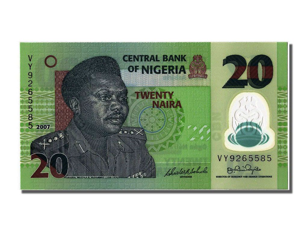 Billete, 20 Naira, 2007, Nigeria, UNC
