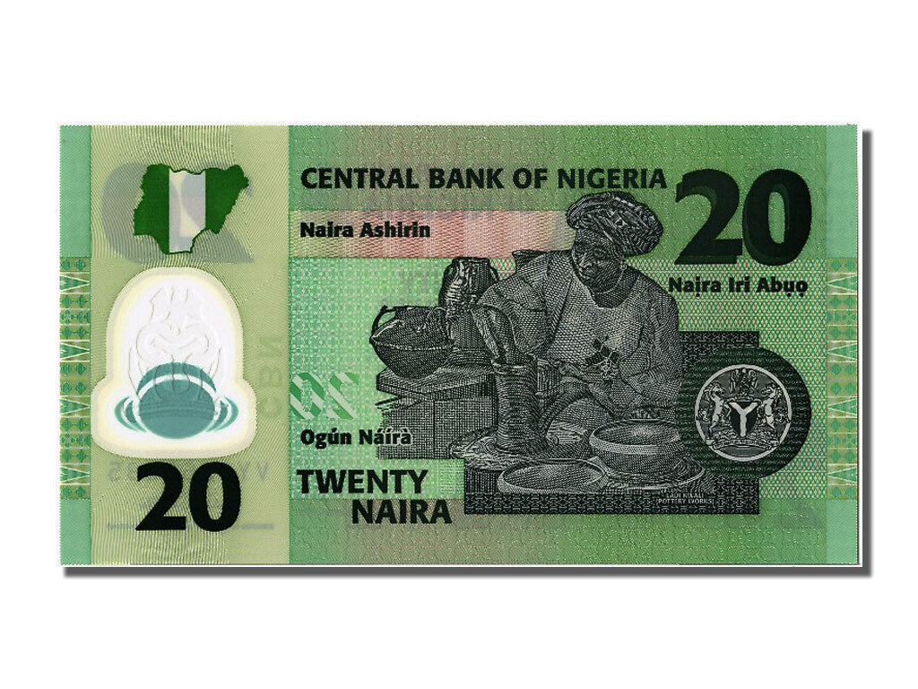 Billete, 20 Naira, 2007, Nigeria, UNC