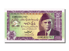 Billete, 5 Rupees, 1997, Pakistán, UNC