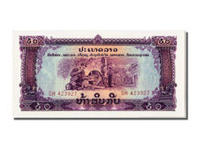 Banknot, Lao, 50 Kip, KM:22a, UNC(65-70)