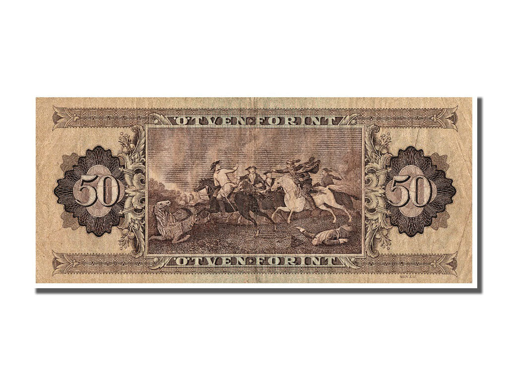 Banknote, Hungary, 50 Forint, 1983, 1983-11-10, VF(20-25)