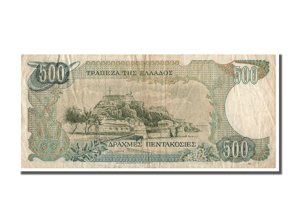 Banconote, Grecia, 500 Drachmaes, 1983, 1983-02-01, BB
