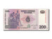Geldschein, Congo Democratic Republic, 200 Francs, 2007, 2007-07-31, UNZ
