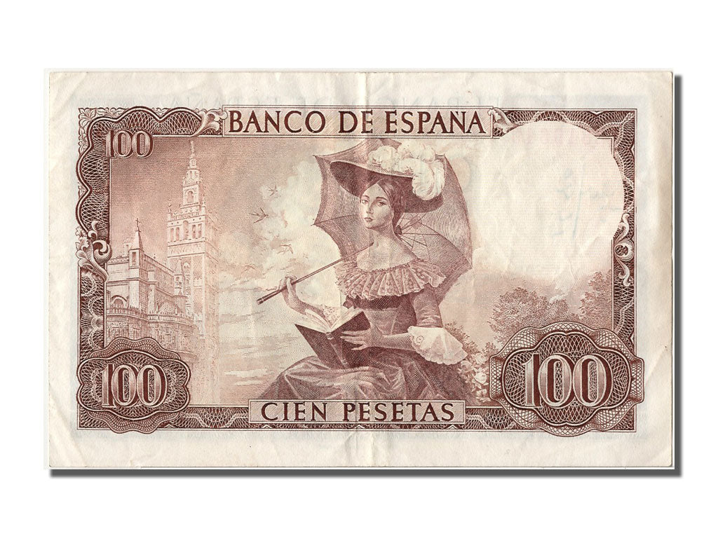 Geldschein, Spanien, 100 Pesetas, 1965, 1965-11-19, VZ