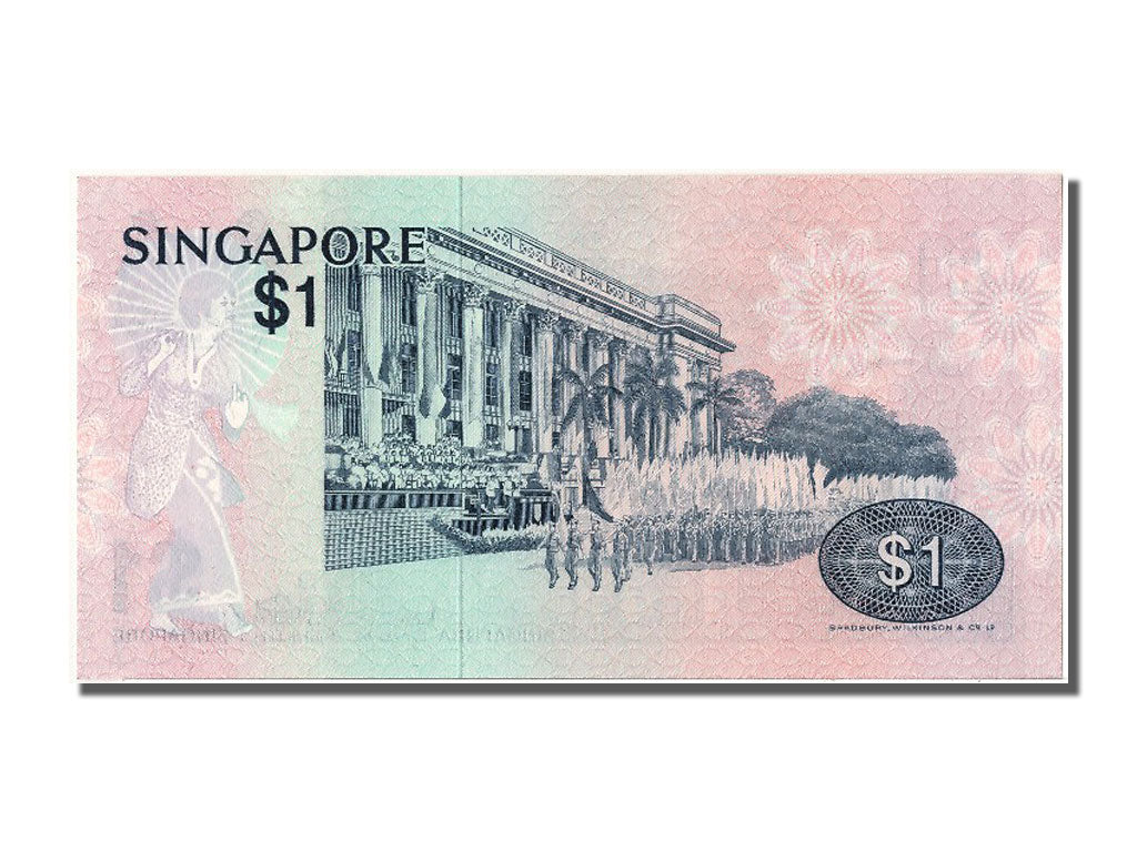 Billete, 1 Dollar, Singapur, UNC
