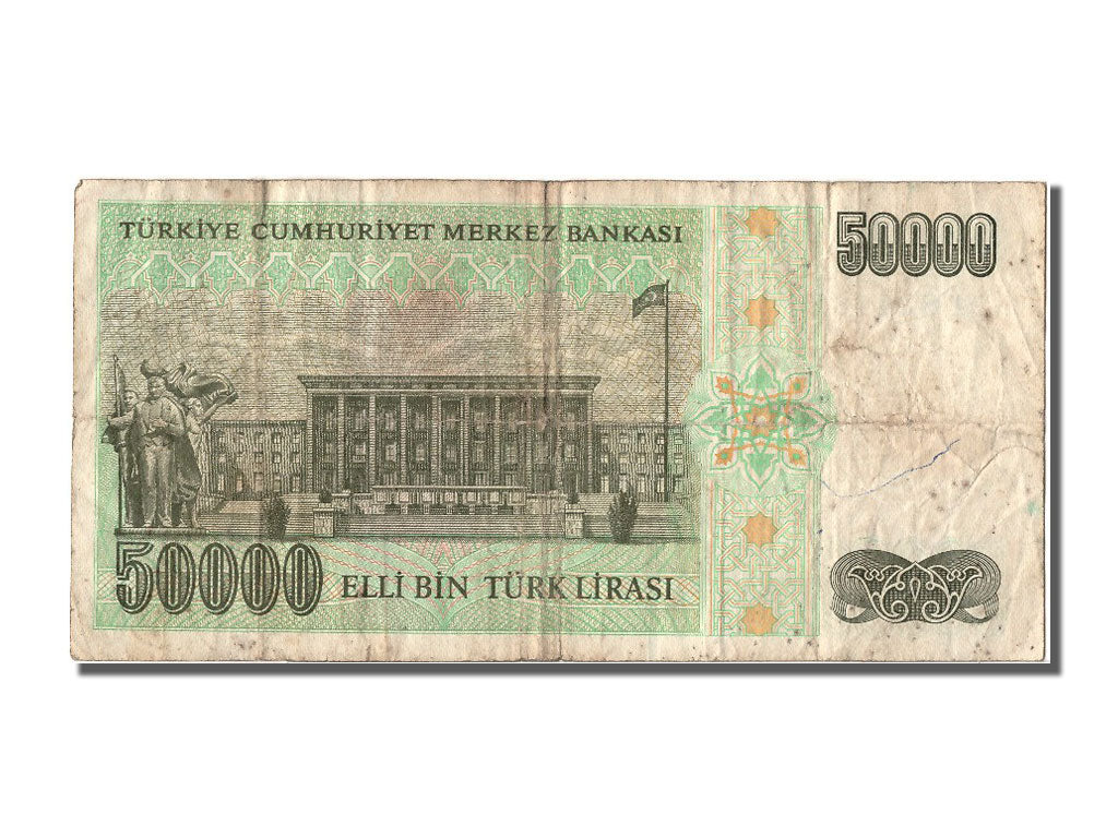 Geldschein, Türkei, 50,000 Lira, 1970, 1970-01-14, S