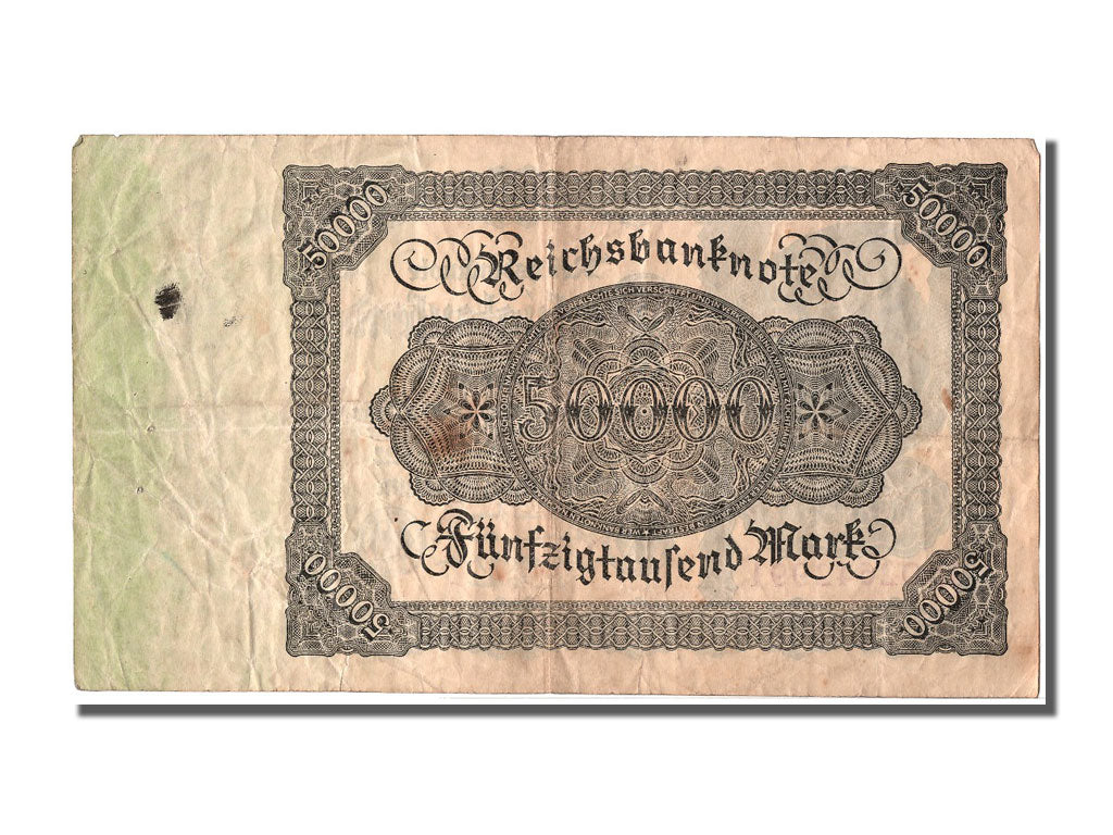 Geldschein, Deutschland, 50,000 Mark, 1922, 1922-11-19, SS