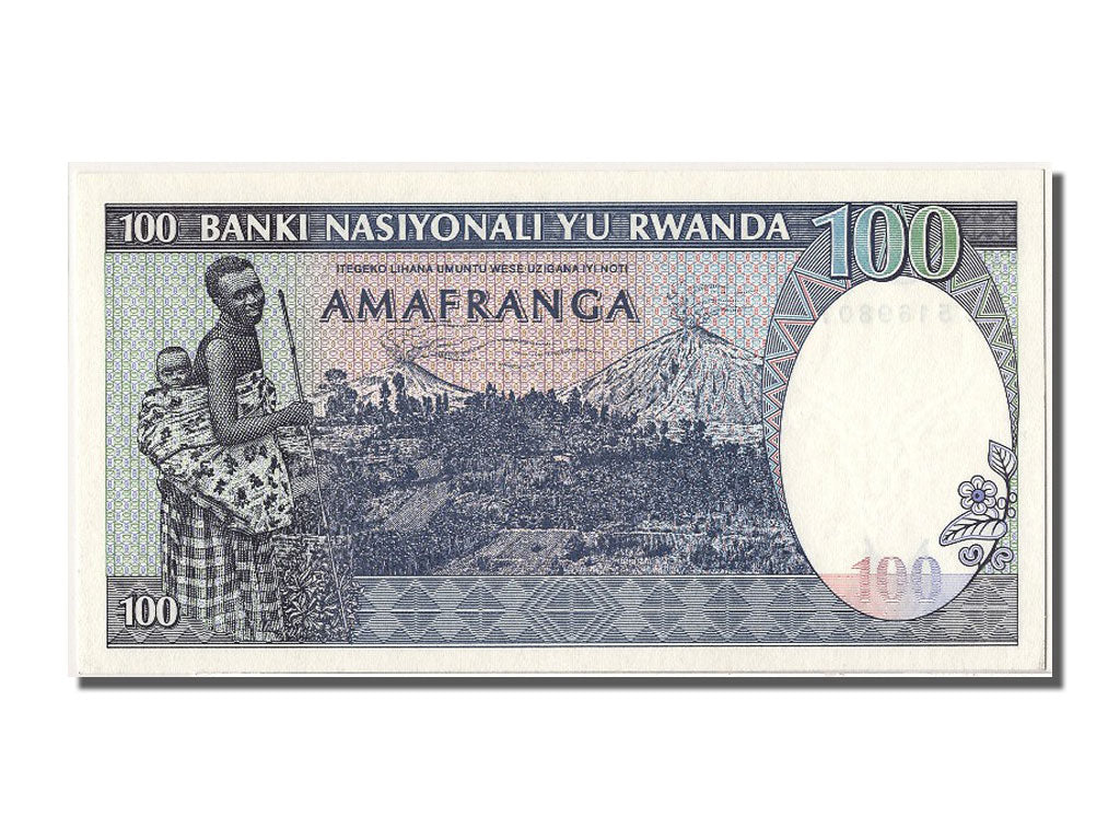Banknote, Rwanda, 100 Francs, 1982, 1982-08-01, UNC(65-70)