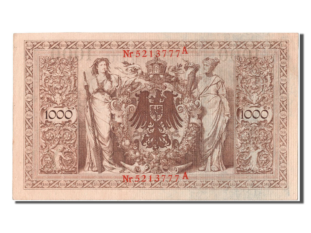 Banconote, Germania, 1000 Mark, 1910, 1910-04-21, FDS