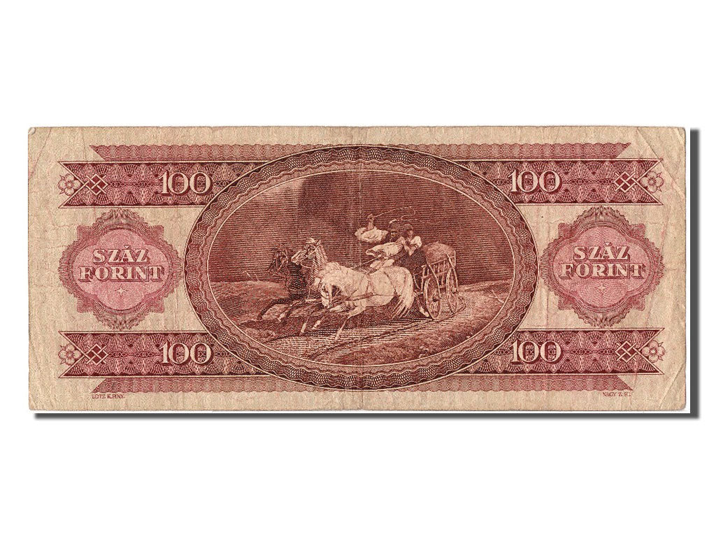 Banknot, Węgry, 100 Forint, 1992, 1992-01-15, VF(20-25)