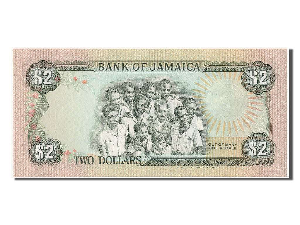 Billete, 2 Dollars, 1992, Jamaica, 1992-05-29, UNC