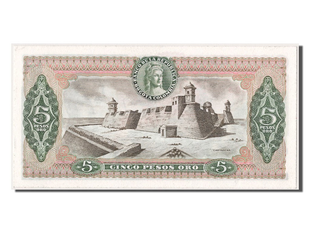 Billete, 5 Pesos Oro, 1978, Colombia, 1978-10-01, UNC