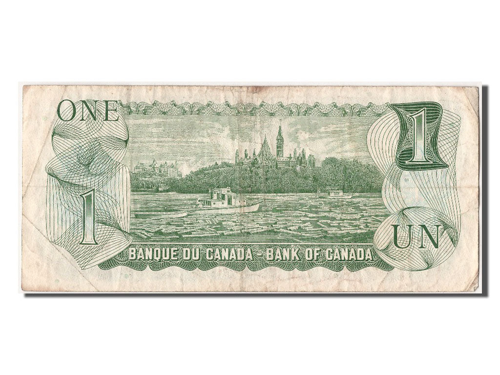 Biljet, Canada, 1 Dollar, 1973, TB+