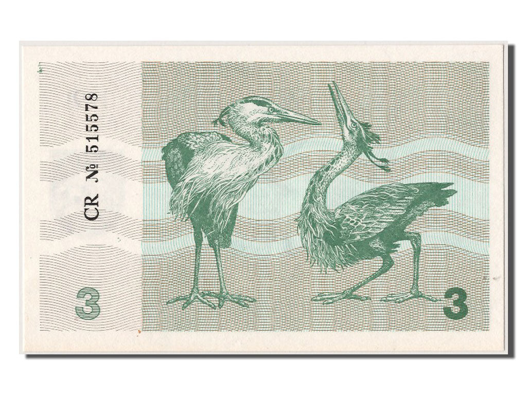 Banknote, Lithuania, 3 (Talonas), 1991, UNC(65-70)
