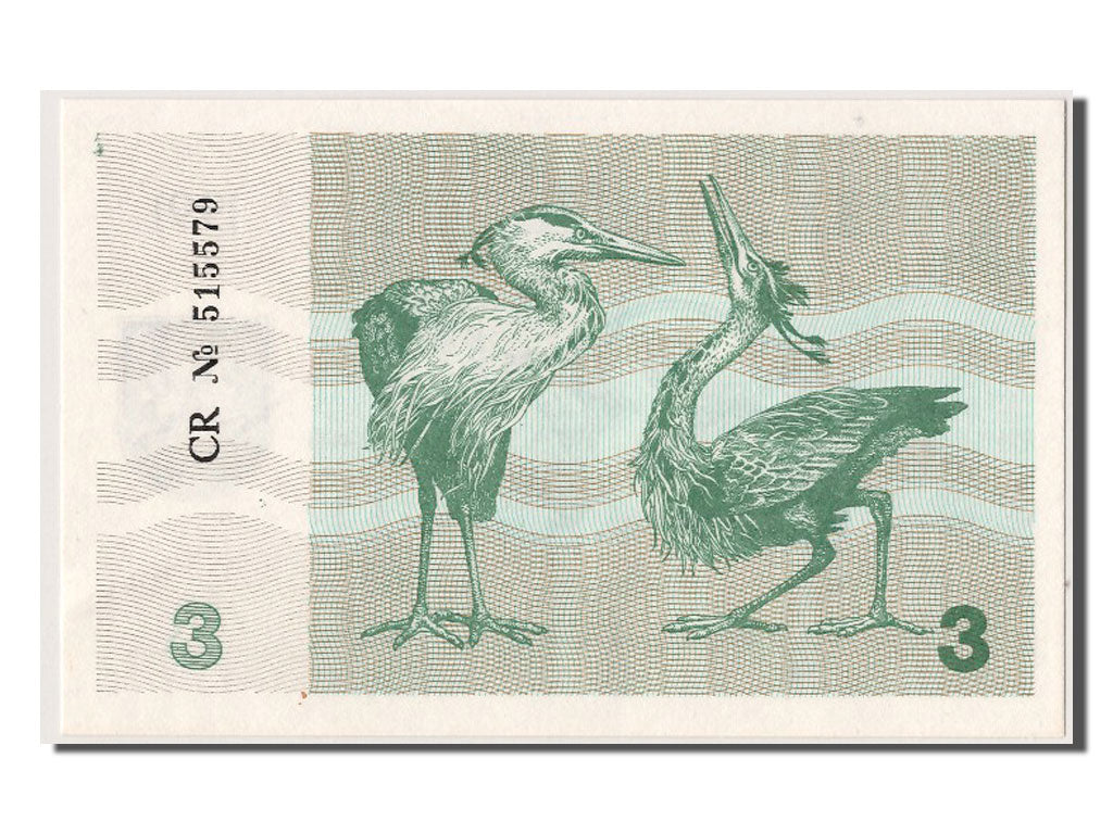 Banknote, Lithuania, 3 (Talonas), 1991, UNC(65-70)