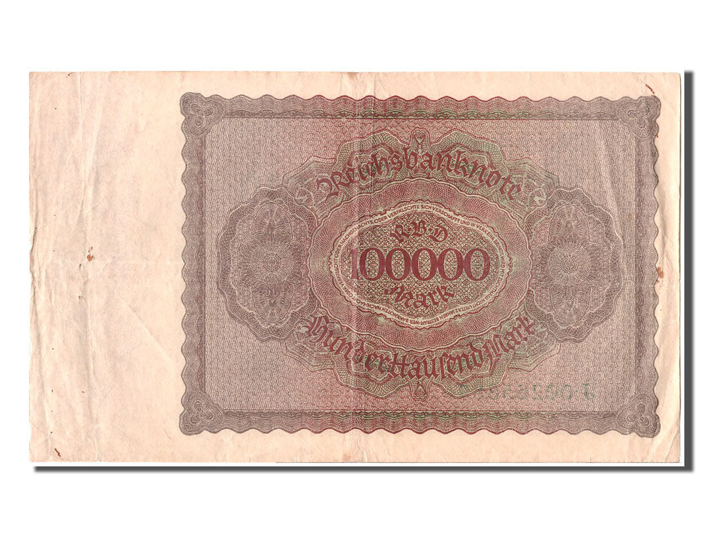 Geldschein, Deutschland, 100,000 Mark, 1923, 1923-02-01, VZ