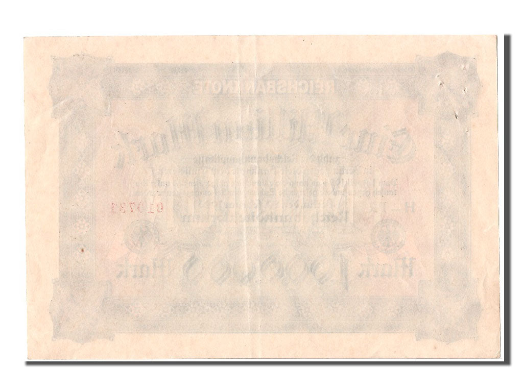 Geldschein, Deutschland, 1 Million Mark, 1923, 1923-02-20, VZ