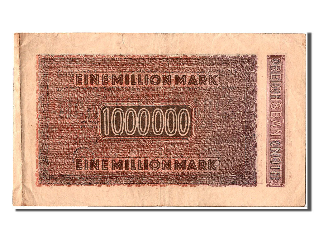 Banknot, Niemcy, 1 Million Mark, 1923, 1923-07-25, AU(55-58)