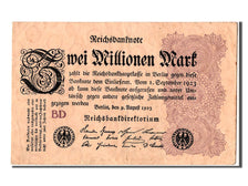 Banknote, Germany, 2 Millionen Mark, 1923, 1923-08-09, UNC(60-62)