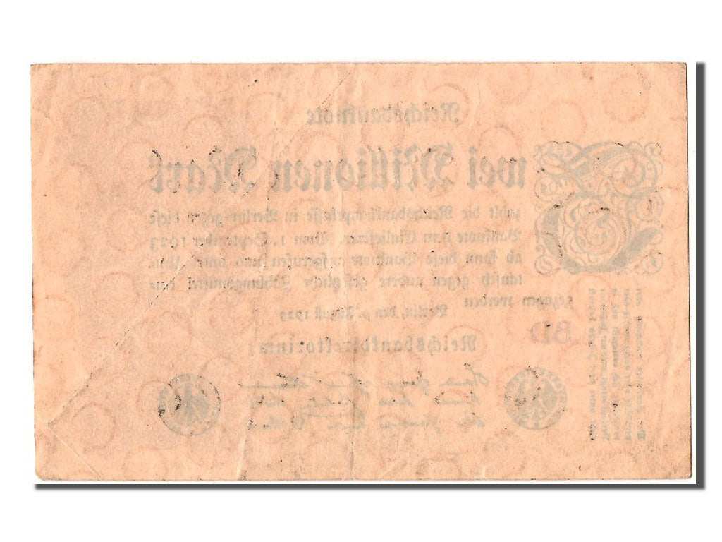 Banknote, Germany, 2 Millionen Mark, 1923, 1923-08-09, UNC(60-62)