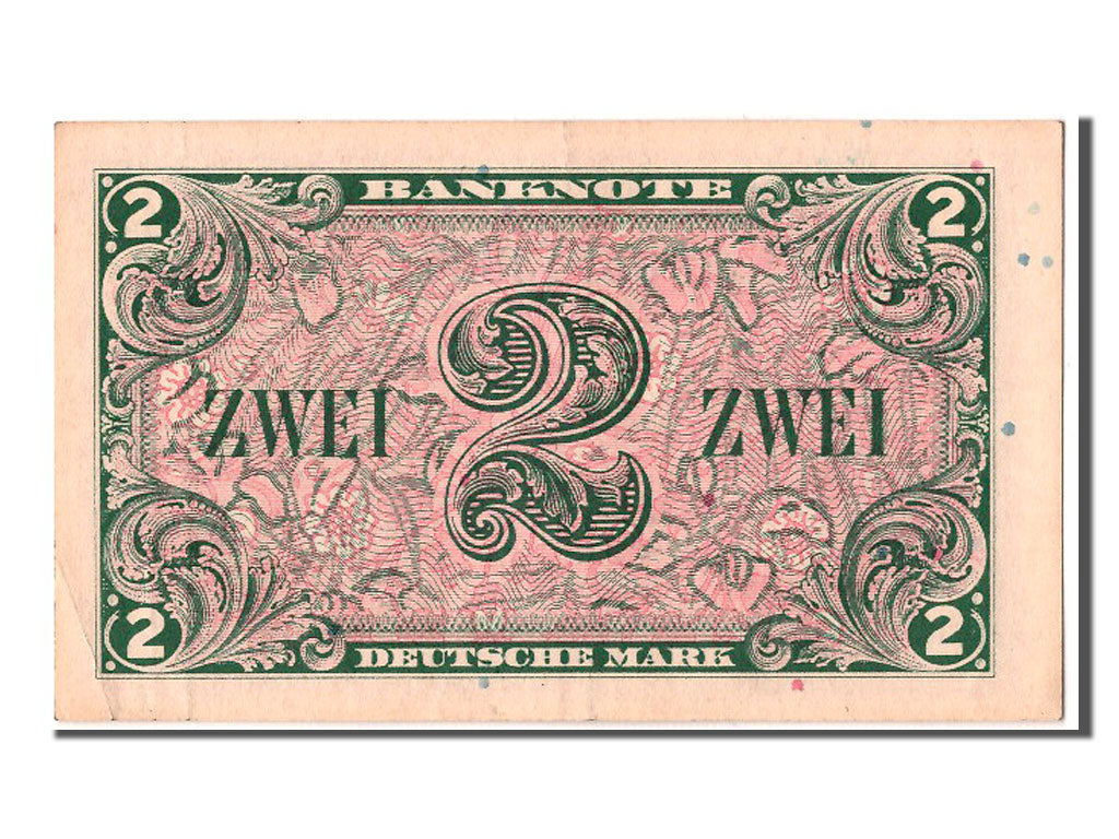 Banknote, GERMANY - FEDERAL REPUBLIC, 2 Deutsche Mark, 1948, UNC(60-62)