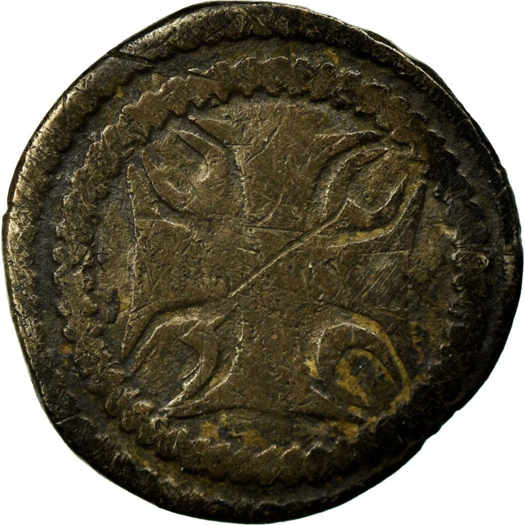 Monnaie, France, Obole, Valenciennes, TB, Argent, Boudeau:2084