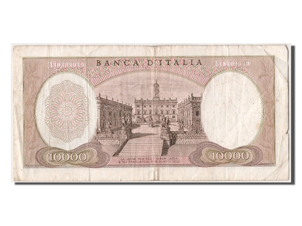 Banknote, Italy, 10,000 Lire, 1973, 1973-11-27, EF(40-45)